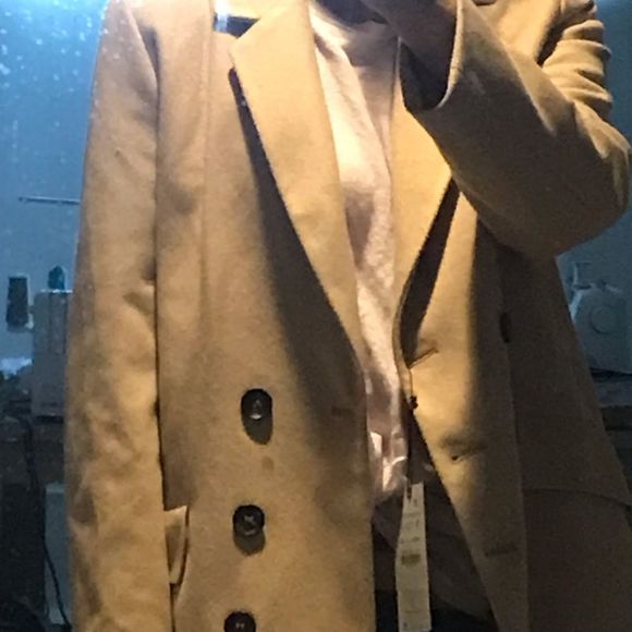 Zara tweed car coat S - Picture 9 of 9